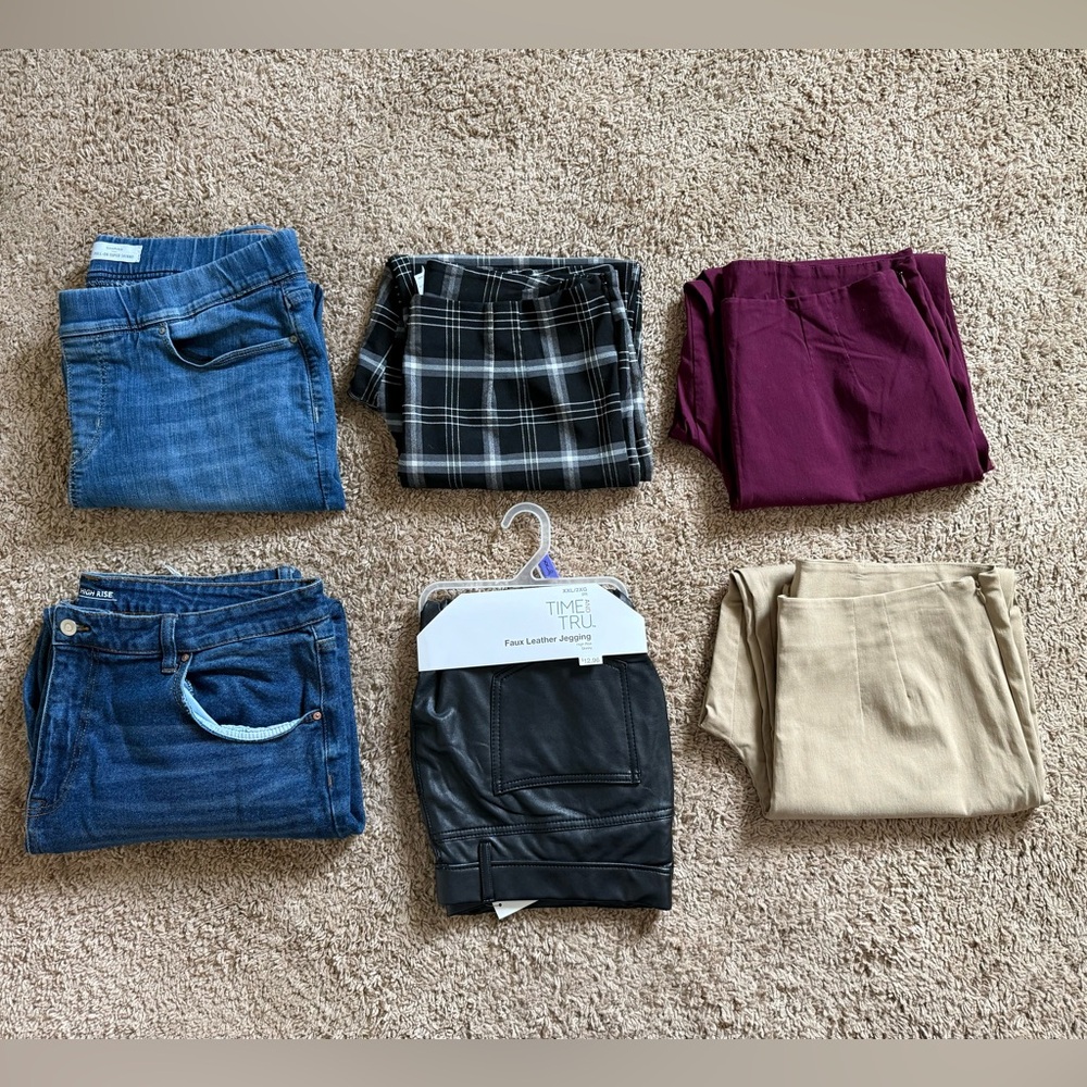 Lot of 6 Jeans/slacks nwot